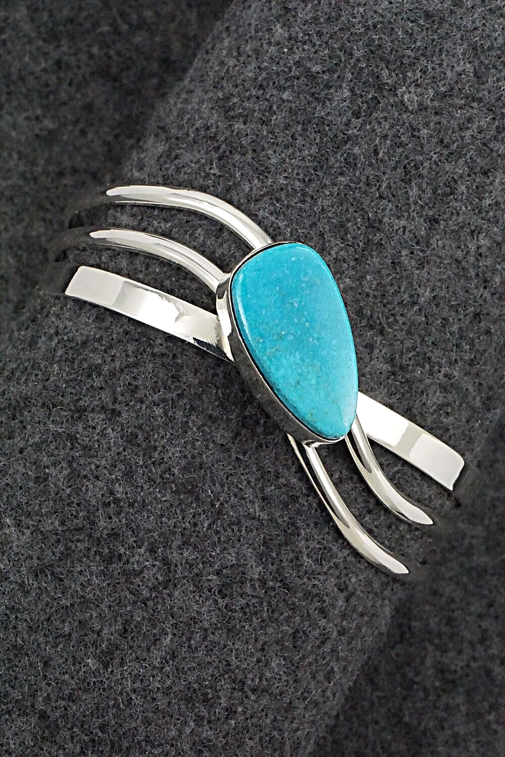 Turquoise & Sterling Silver Bracelet - Charlene Yazzie