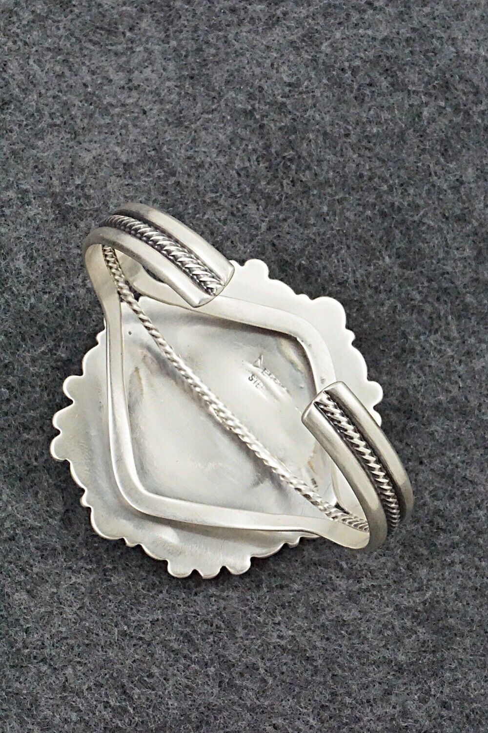 Turquoise & Sterling Silver Bracelet - Derrick Gordon