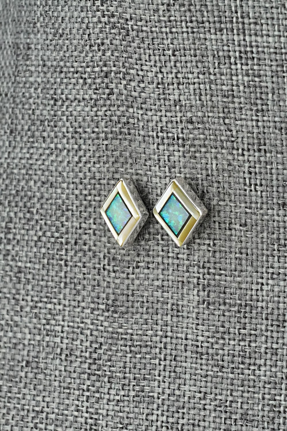 Opalite, Mother of Pearl & Sterling Silver Earrings - Willis Kylestewa