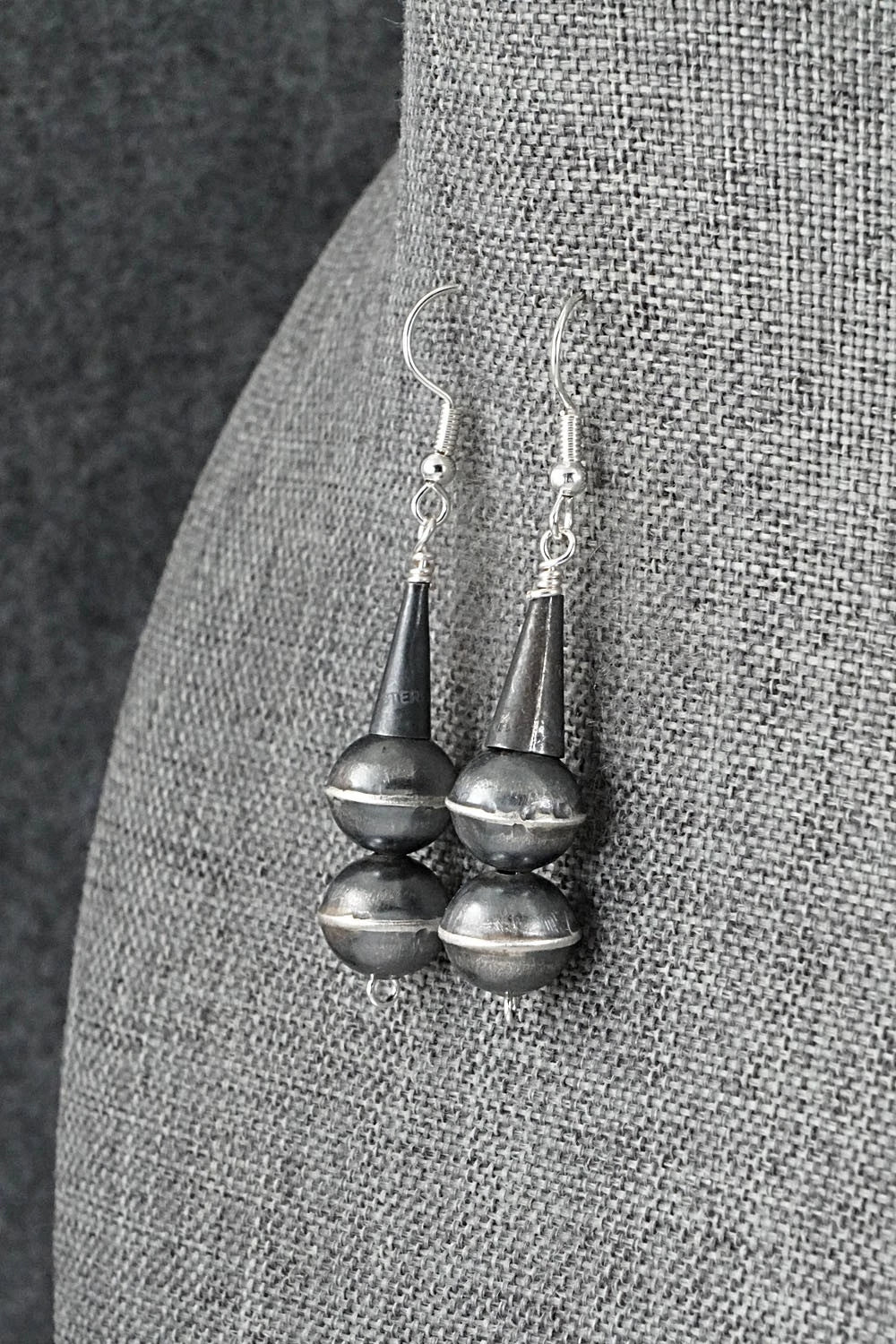 Turquoise & Sterling Silver Squash Blossom Set - Gilbert Martin