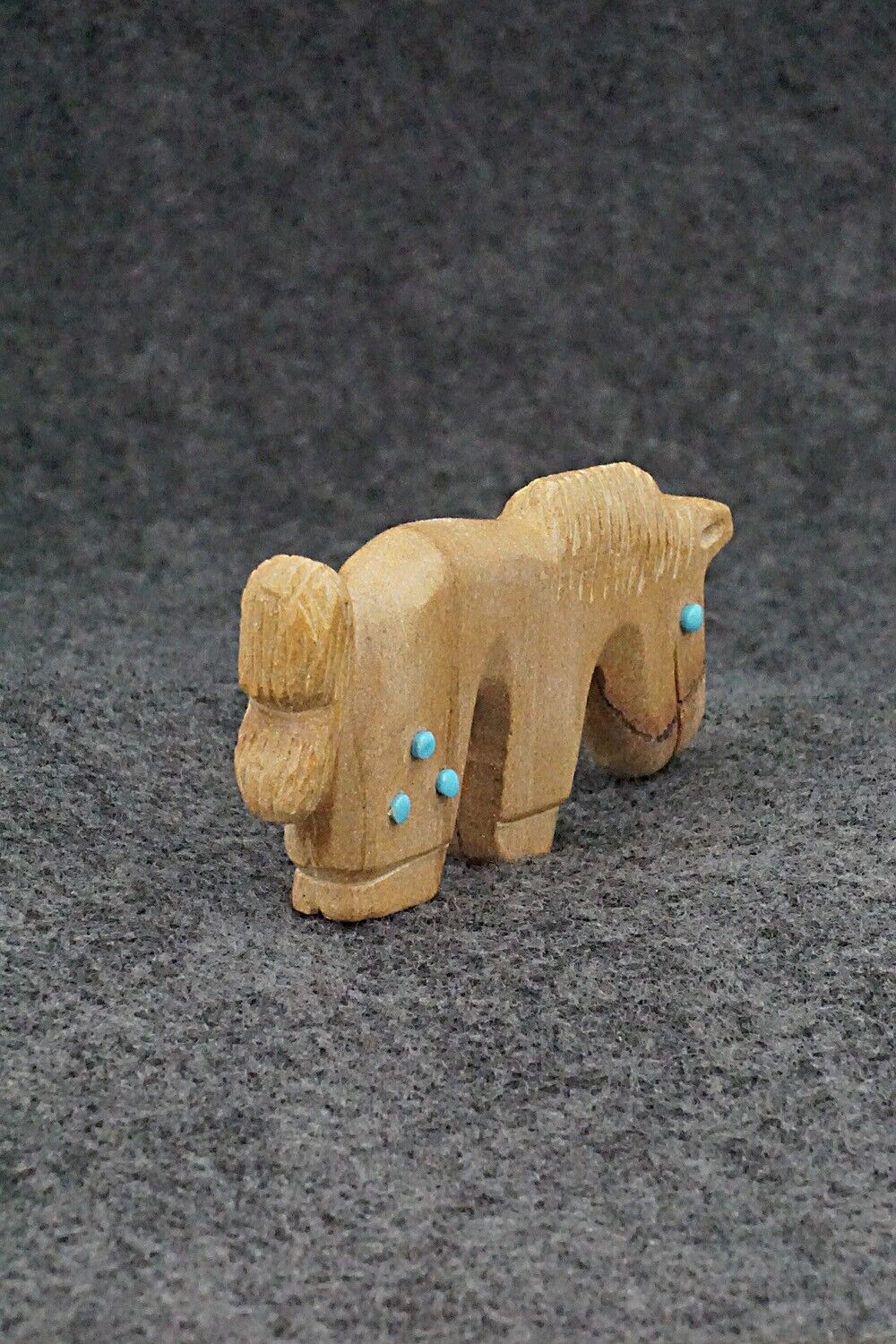 Horse Zuni Fetish Carving - Cody Chavez
