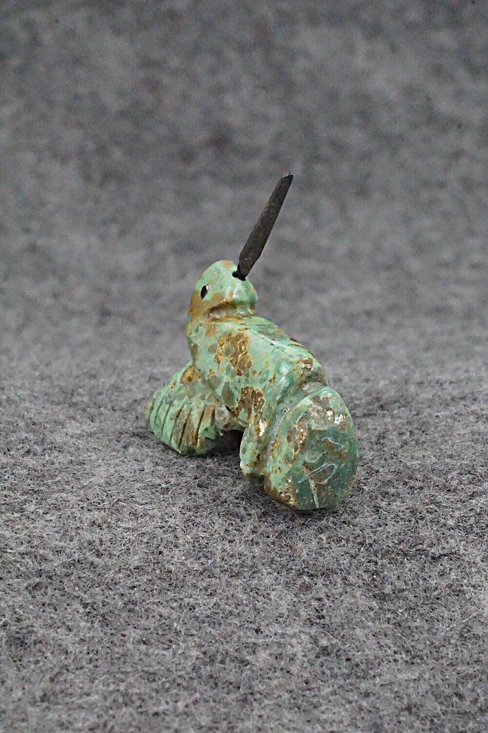 Hummingbird Zuni Fetish Carving - Justin Red Elk