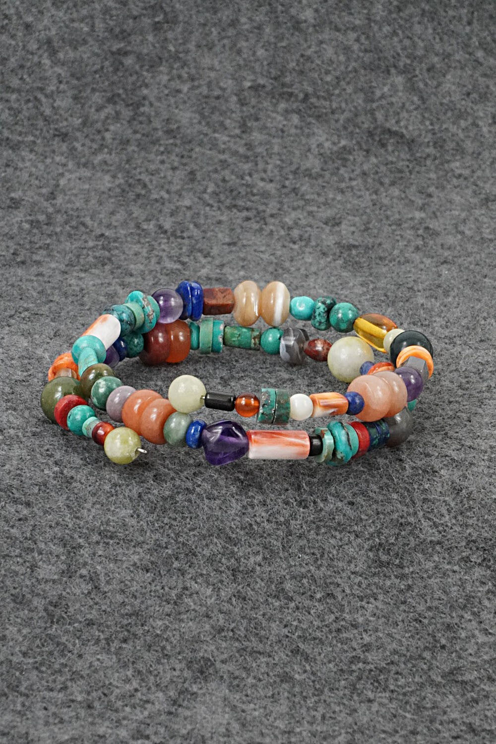 Multi-Stone Beaded Bracelet - Helen Tsosie