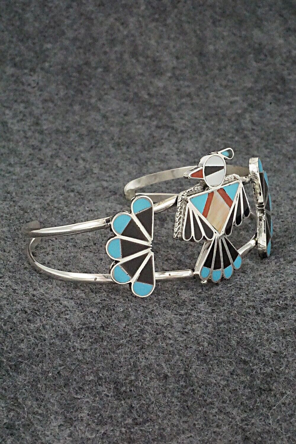 Multi-Stone & Sterling Silver Bracelet - Adrian Wallace