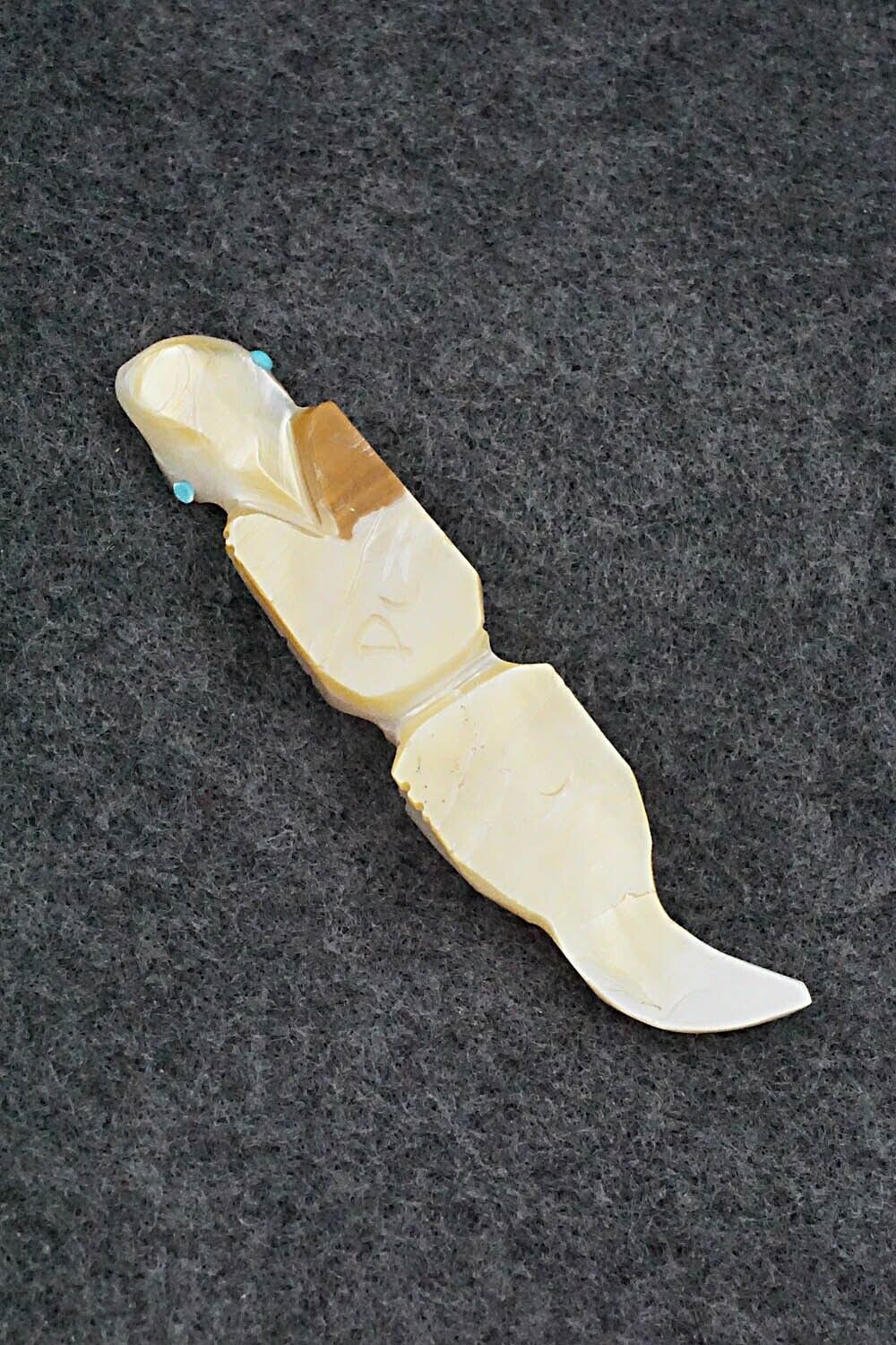 Lizard Zuni Fetish Carving - Danette Laate