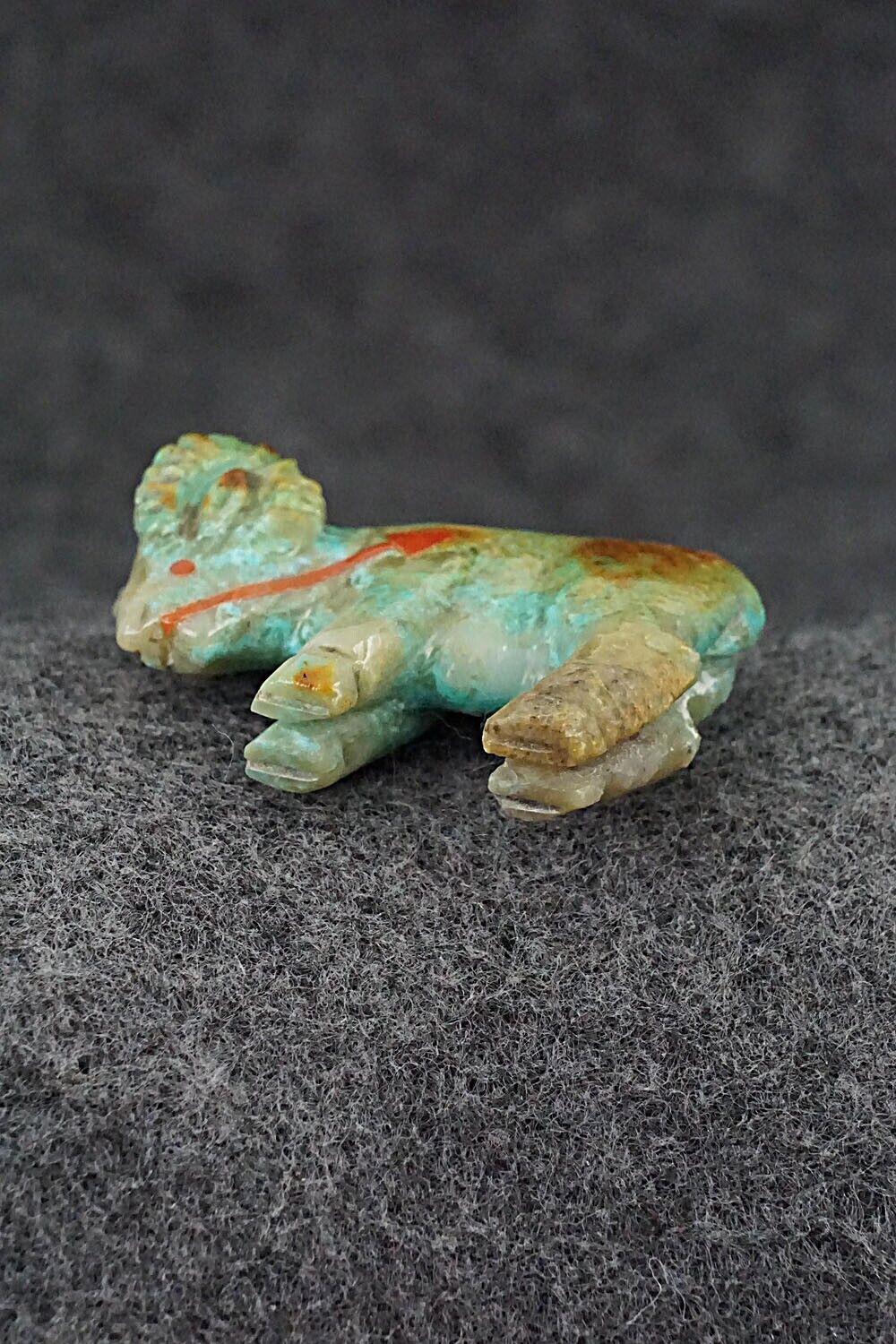 Ram Zuni Fetish Carving - Andres Quandelacy