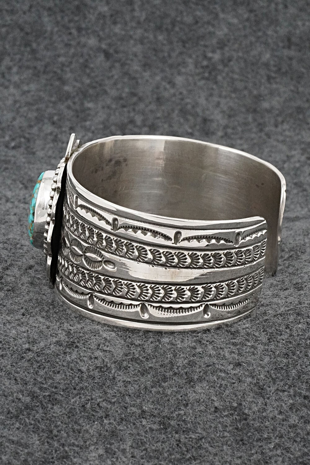 Turquoise & Sterling Silver Bracelet - Eula Wylie