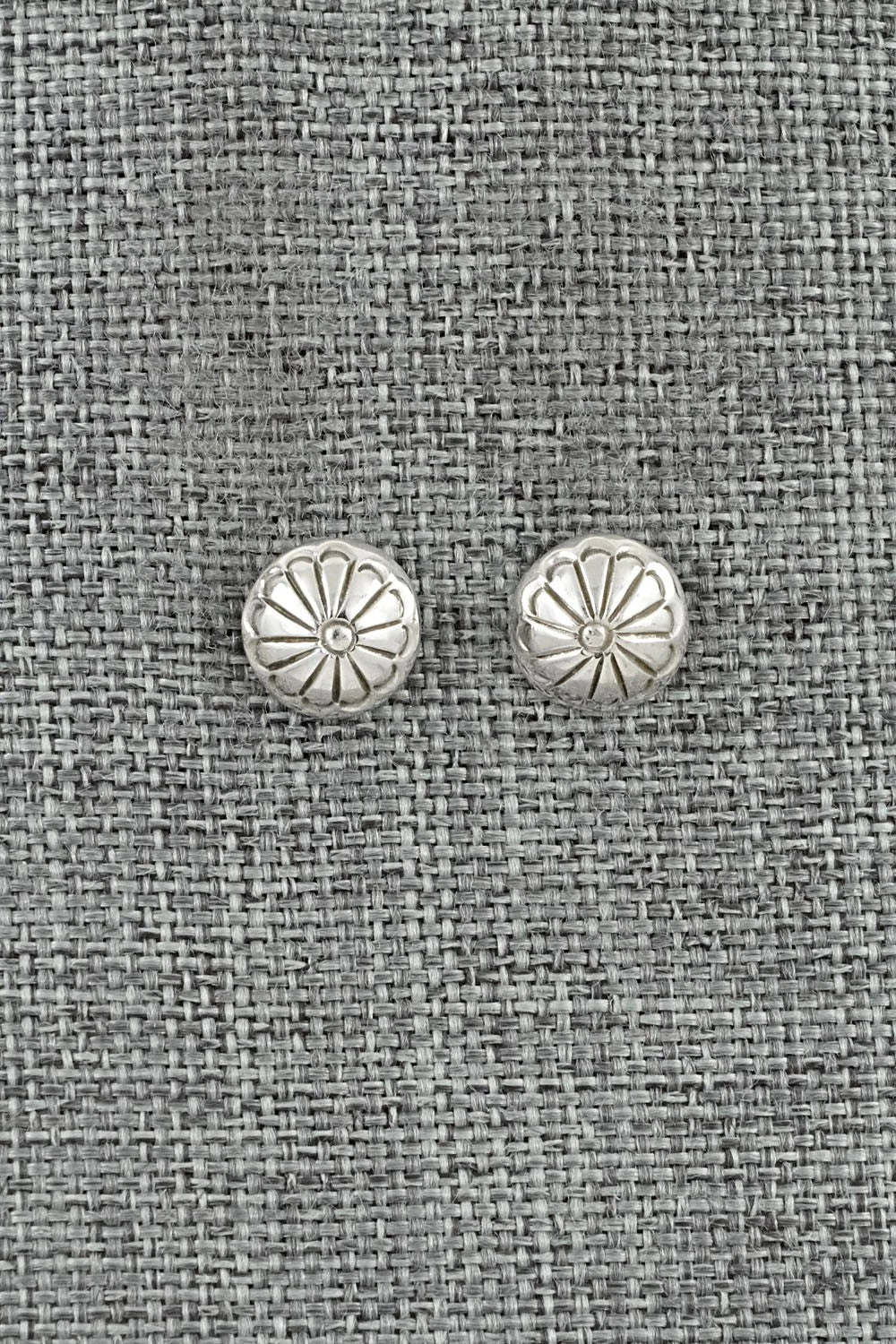 Sterling Silver Earrings - Marie Yazzie