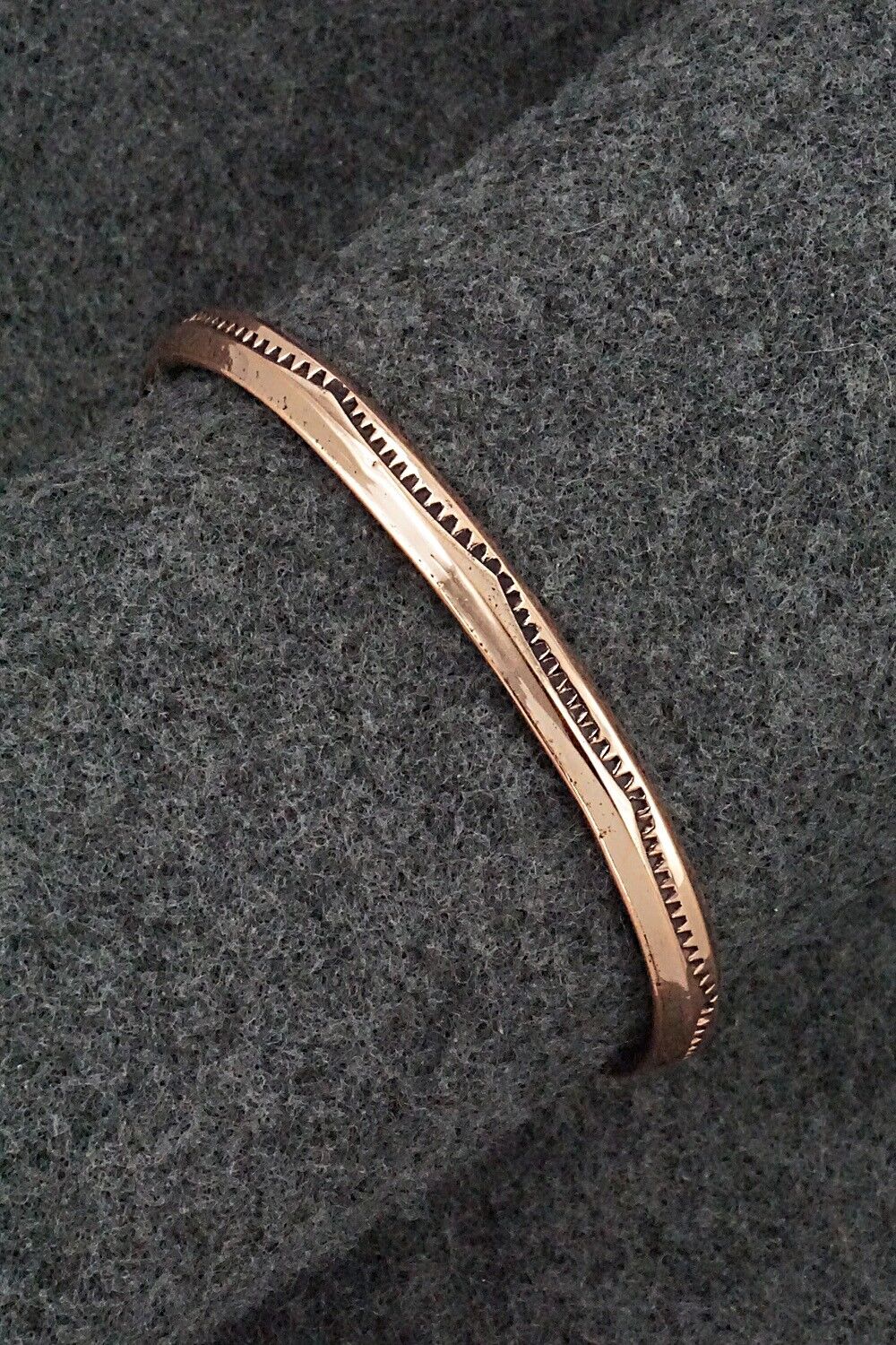 Copper Bracelet - Elaine Tahe