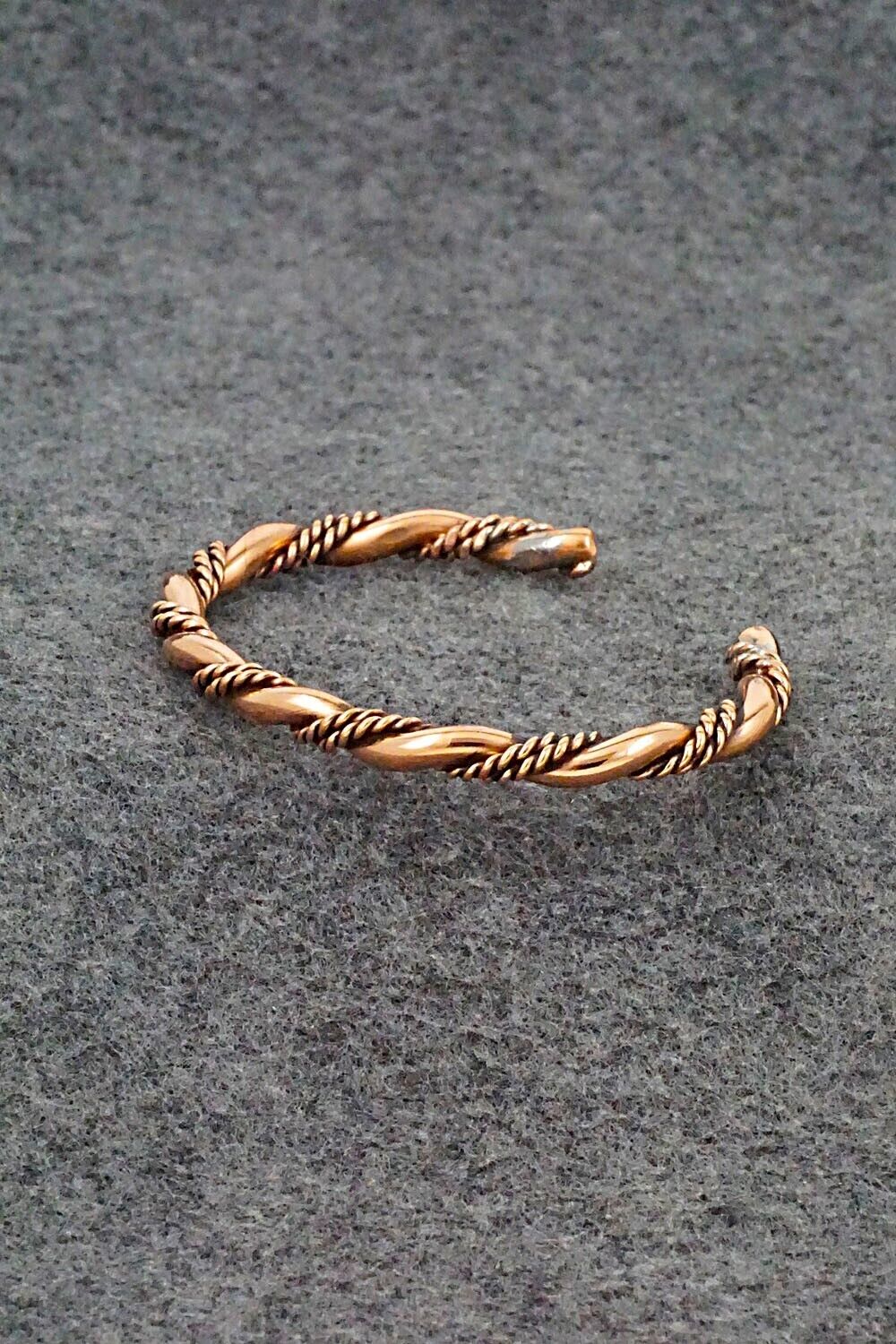 Copper Bracelet - Elaine Tahe