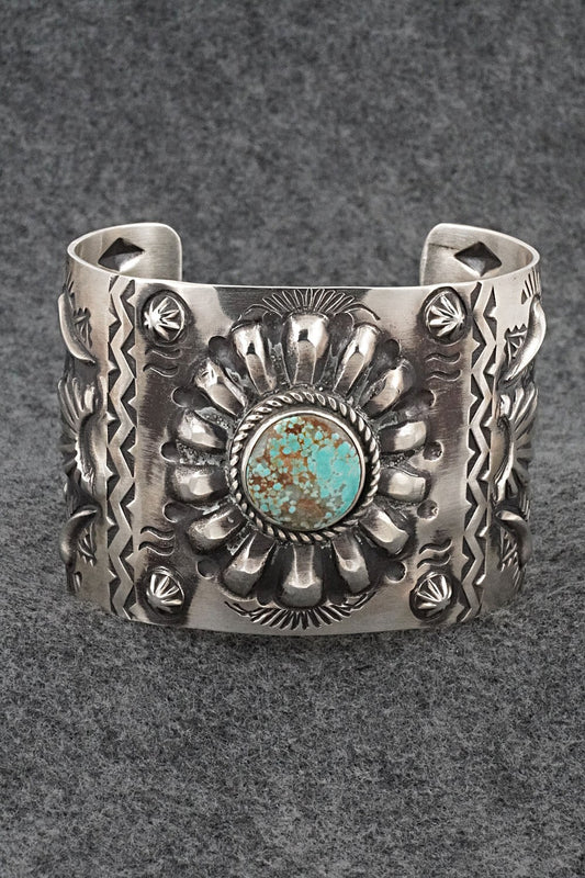 Turquoise & Sterling Silver Bracelet - Elvira Bill