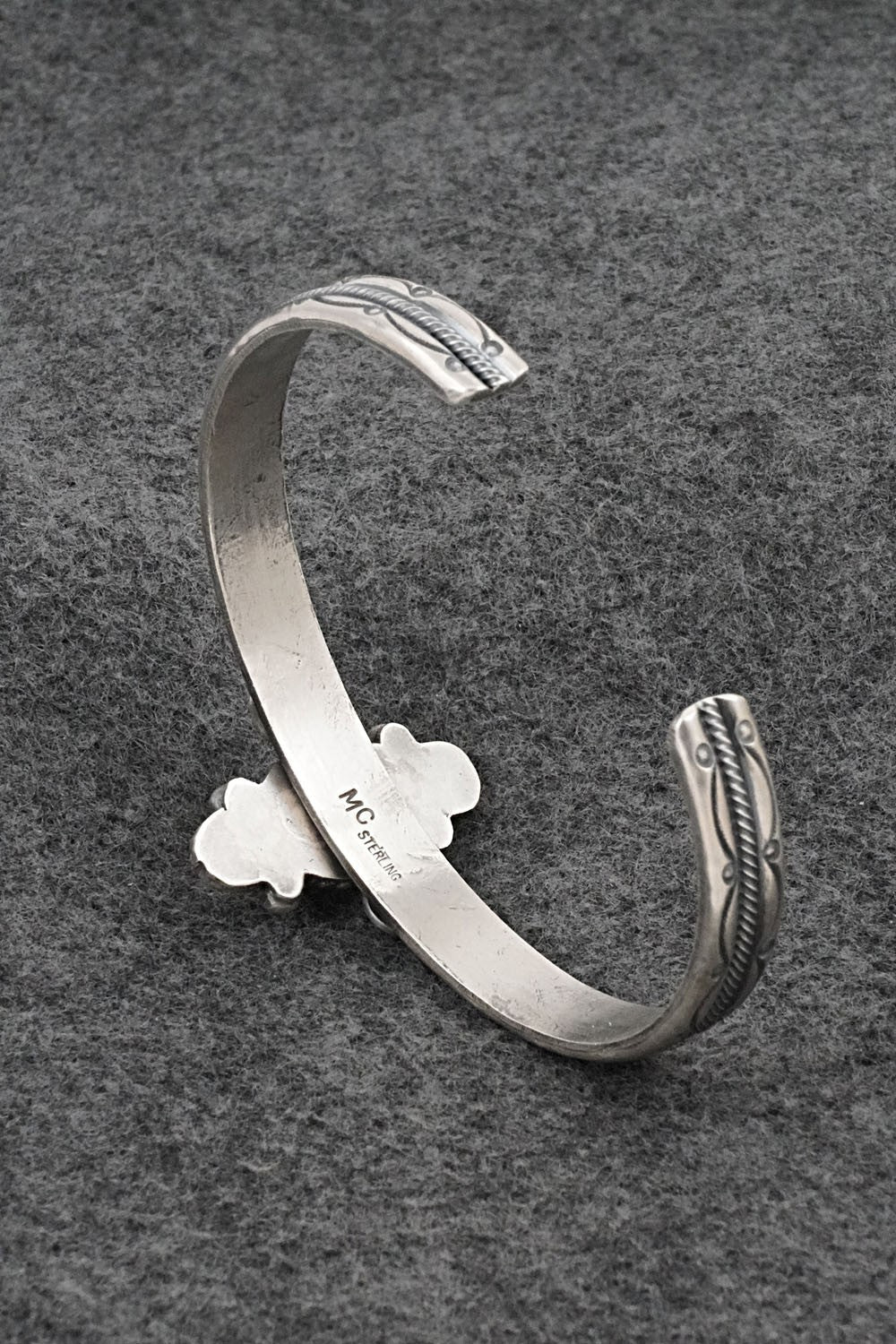 Turquoise & Sterling Silver Bracelet - Michael Calladitto