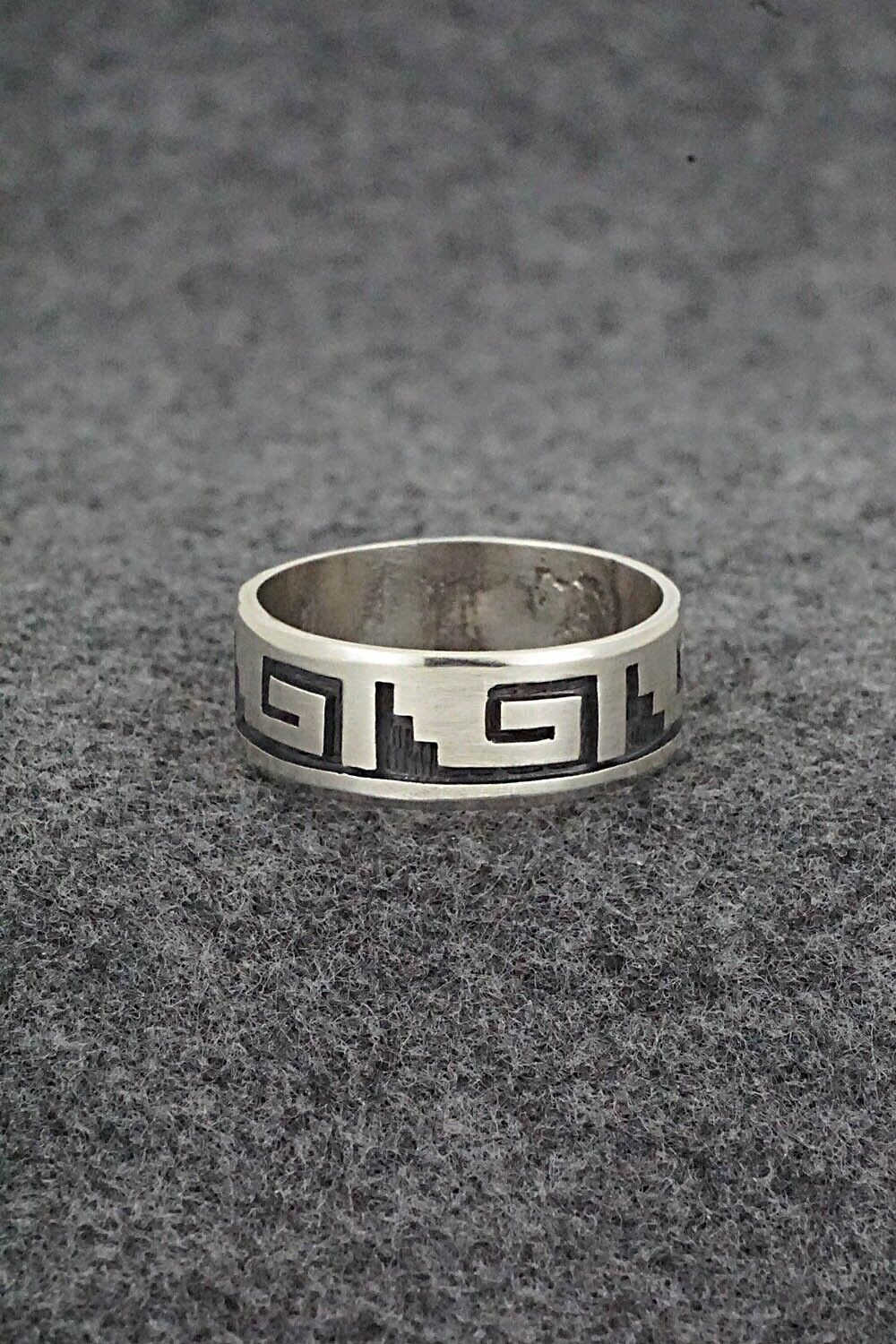 Sterling Silver Ring - Timothy Mowa - Size 13.5