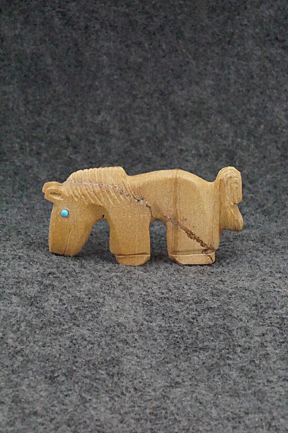 Horse Zuni Fetish Carving - Cody Chavez