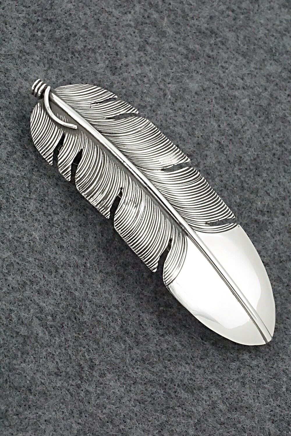 Sterling Silver Hair Barrette - Lena Platero