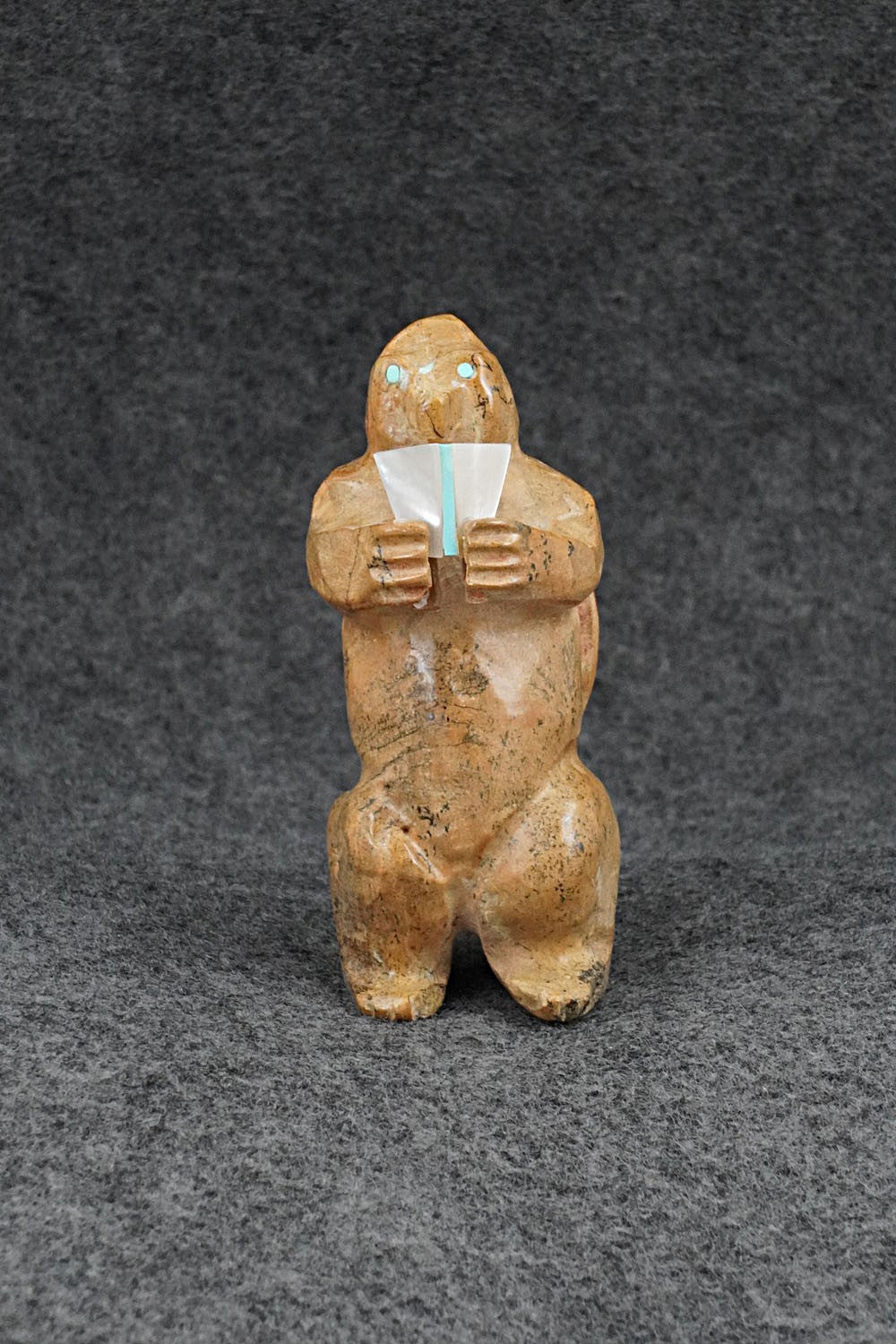 Turtle Zuni Fetish Carving - Freddie Leekya