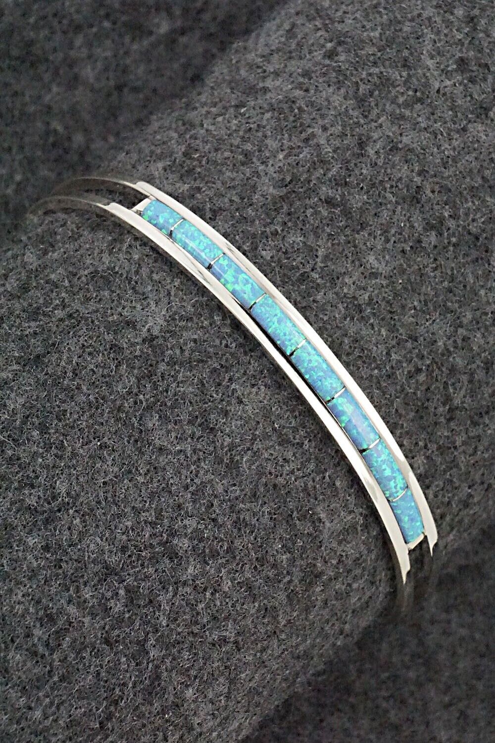 Opalite & Sterling Silver Bracelet - Anson Wallace