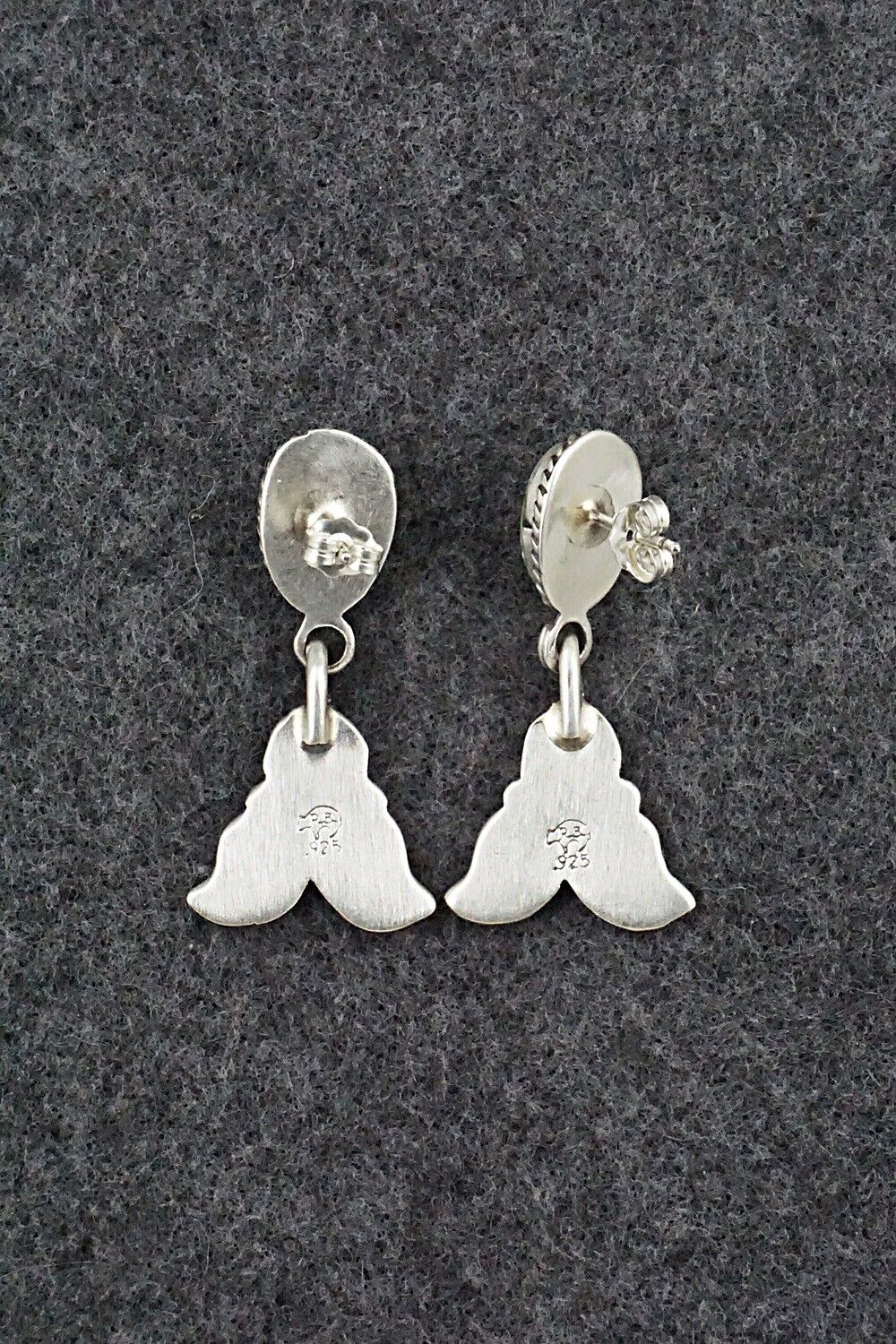 Turquoise & Sterling Silver Earrings - Bobby Platero
