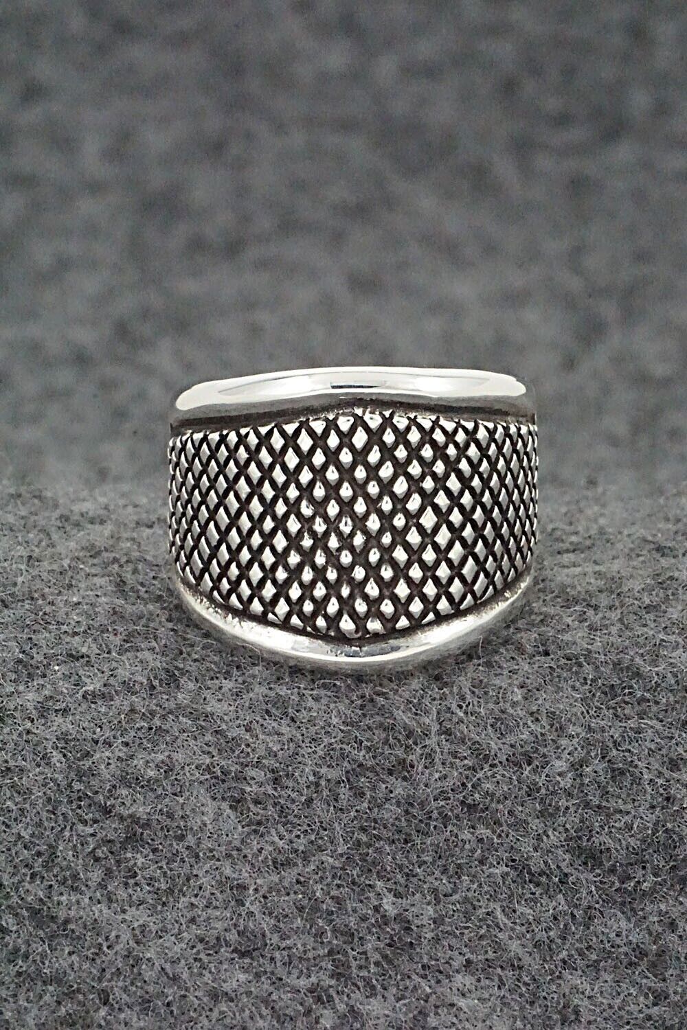 Sterling Silver Ring - Raymond Coriz - Size 10