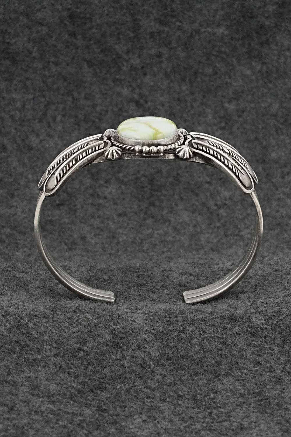 Variscite & Sterling Silver Bracelet - Daniel Benally