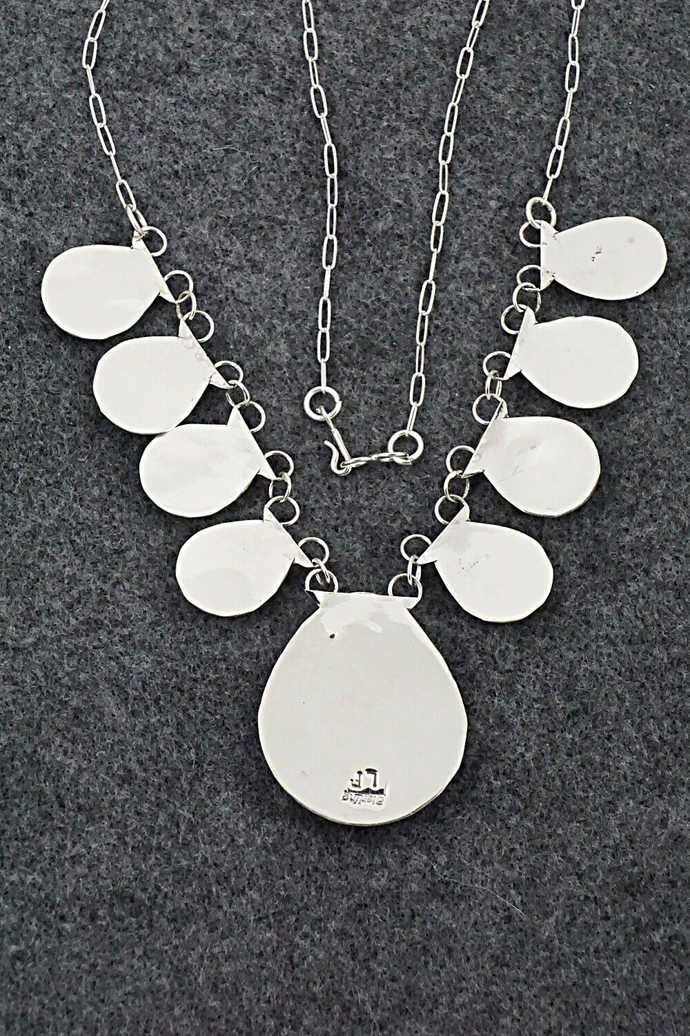 Turquoise & Sterling Silver Necklace - Leroy Parker