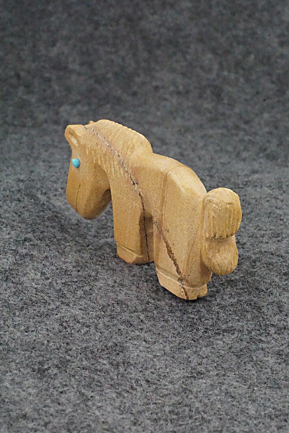Horse Zuni Fetish Carving - Cody Chavez