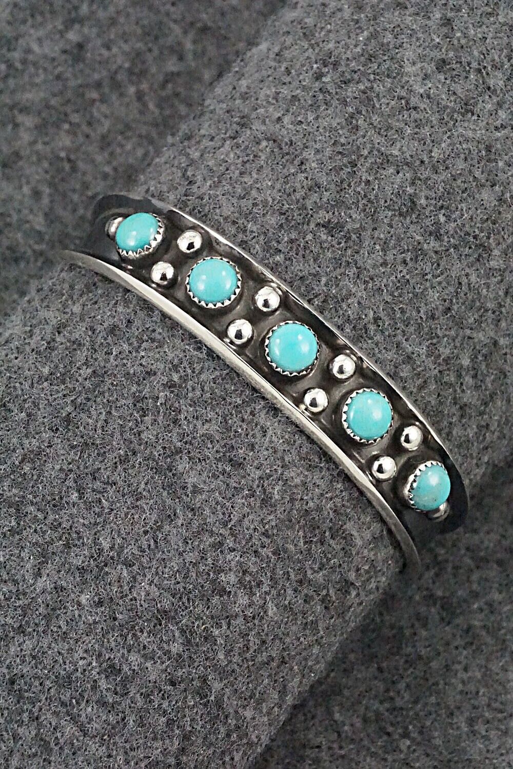 Turquoise & Sterling Silver Bracelet - Paul Largo