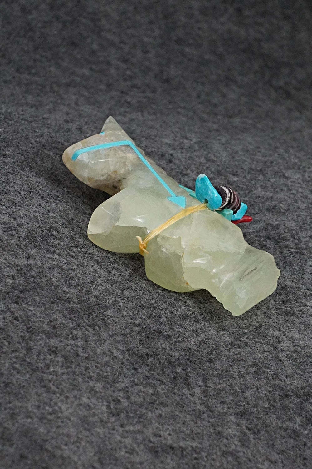 Horse Zuni Fetish Carving - Rodney Laiwakete