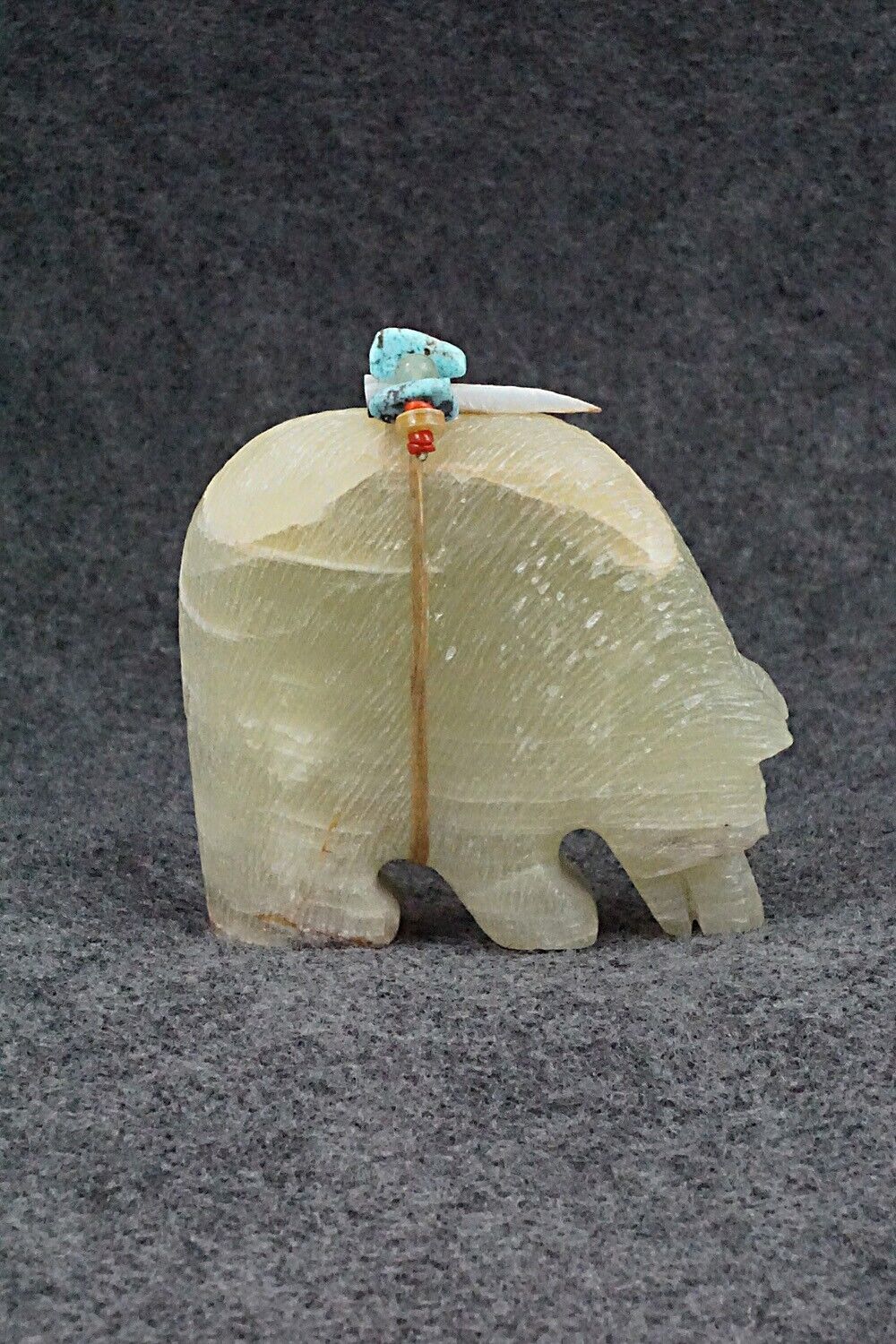 Bear Zuni Fetish Carving - Douglas Martza