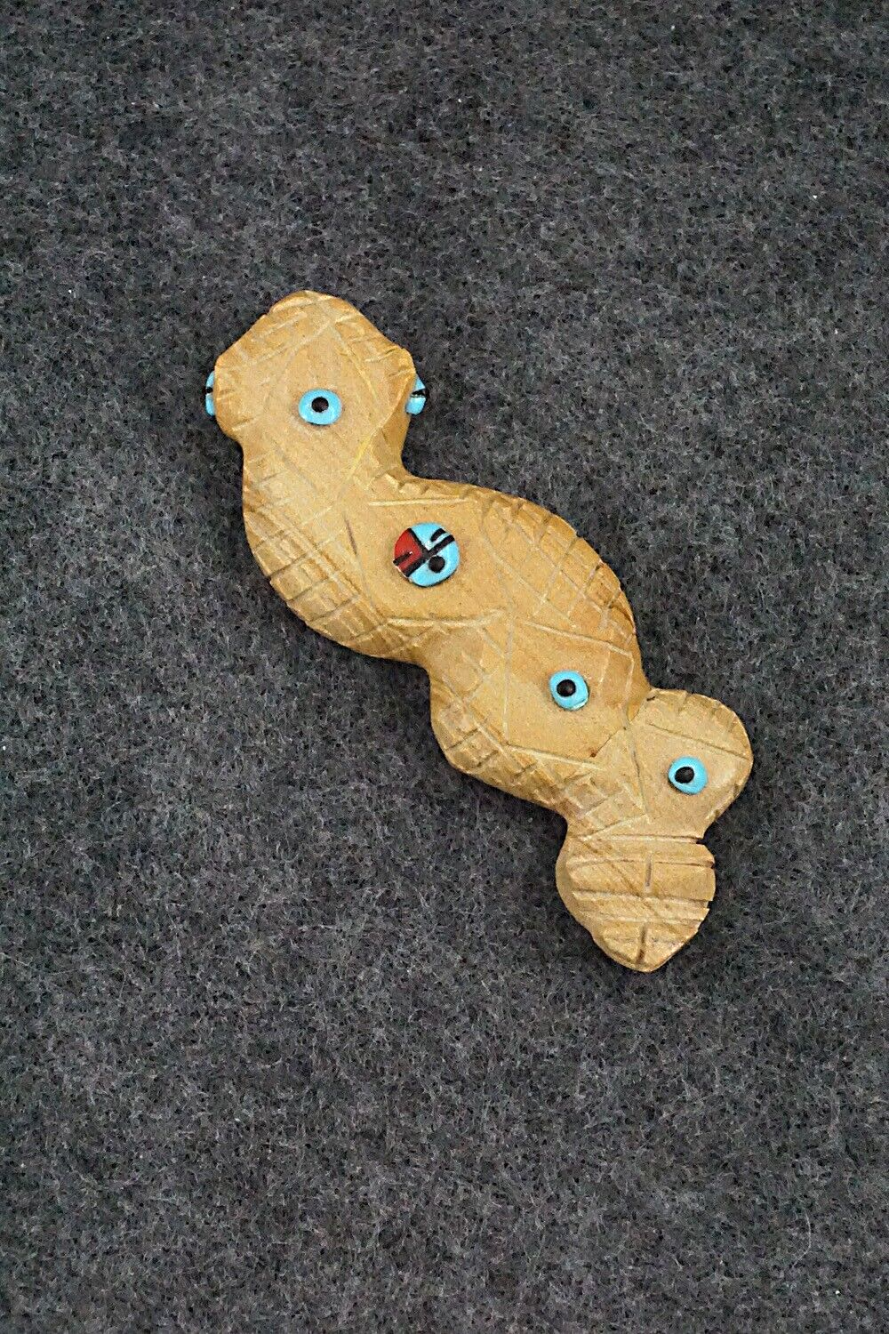 Rattlesnake Zuni Fetish Carving - Danette Laate