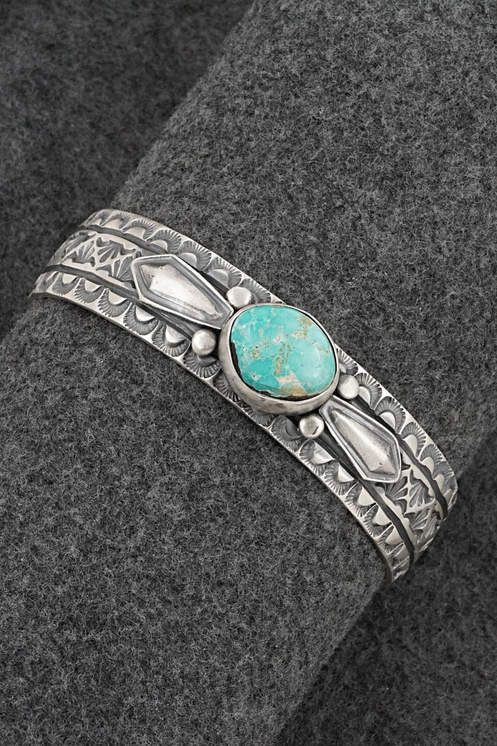 Turquoise & Sterling Silver Bracelet - Randy Boyd