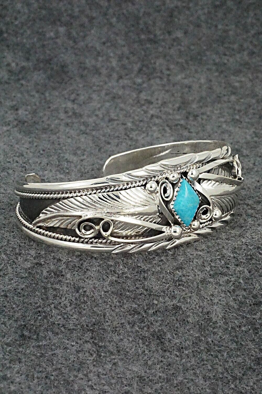Turquoise & Sterling Silver Bracelet - Davey Morgan