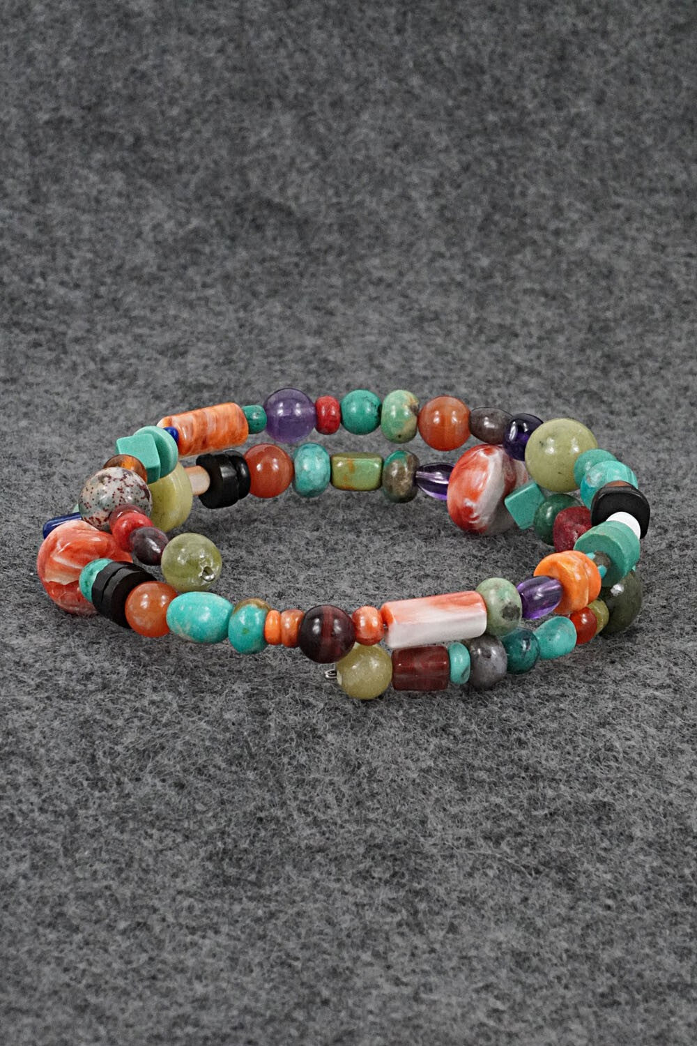 Multi-Stone Beaded Bracelet - Helen Tsosie