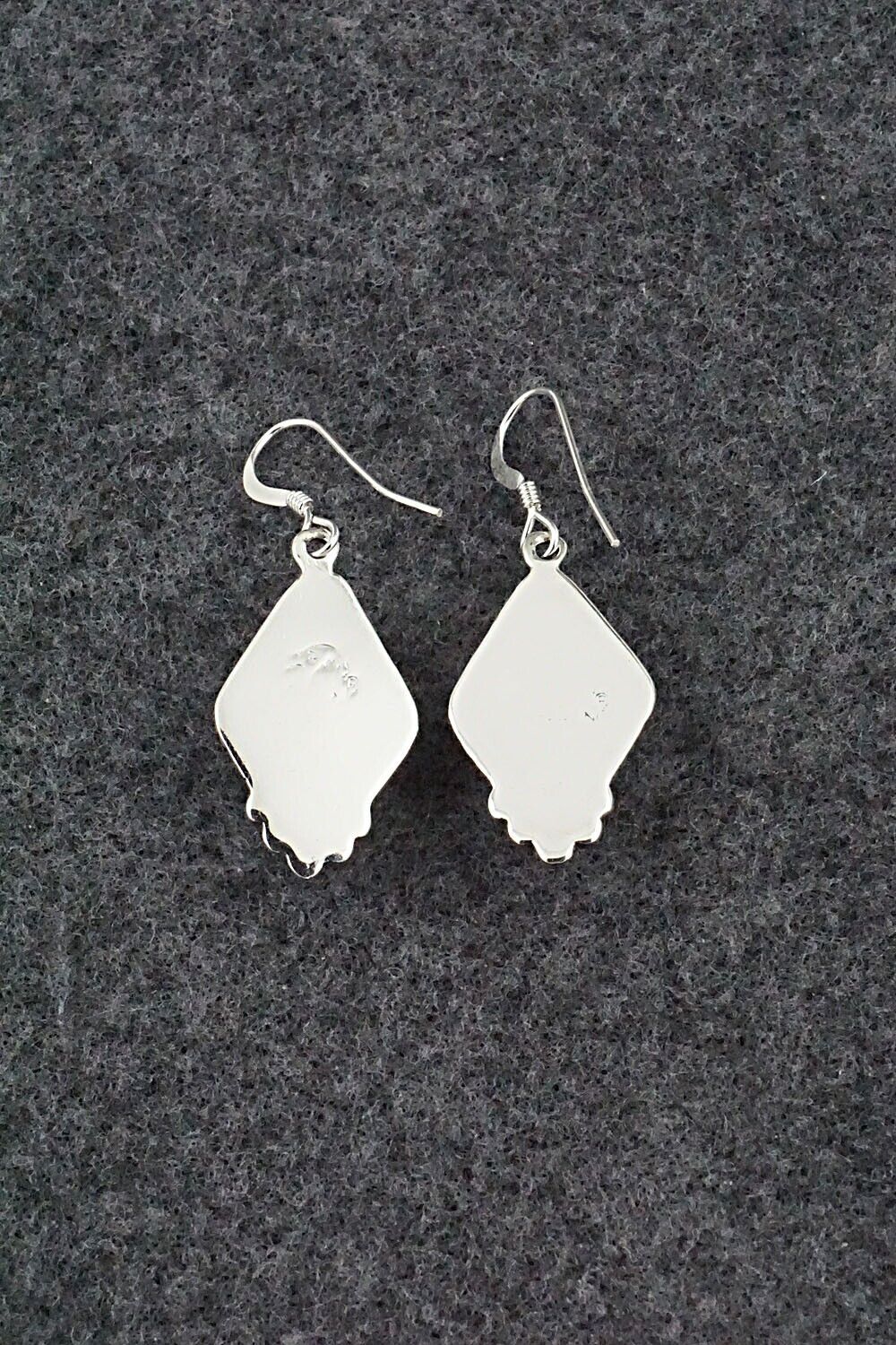 Turquoise & Sterling Silver Earrings - Gary Shorty