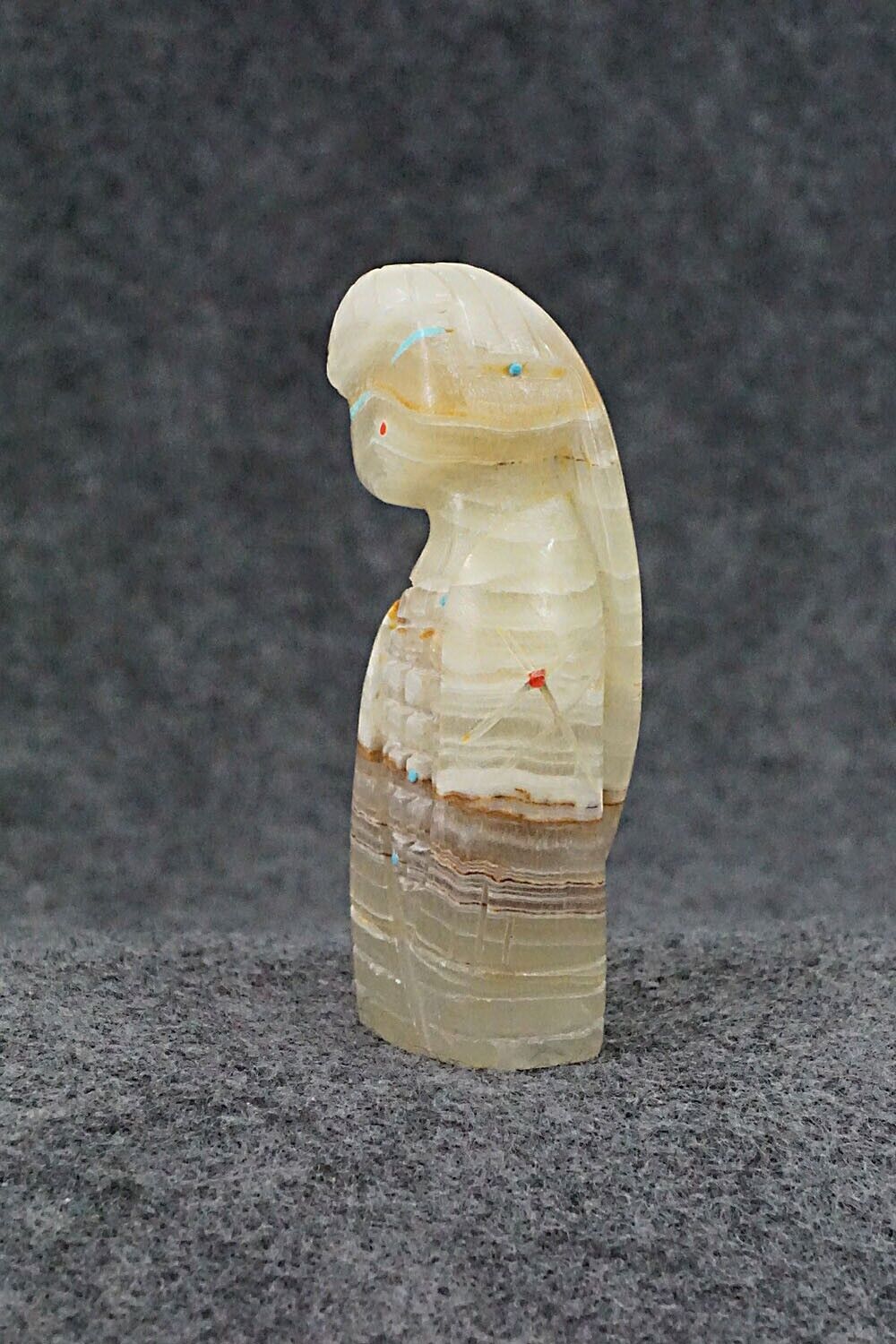 Corn Maiden Zuni Fetish Carving - Douglas Martza