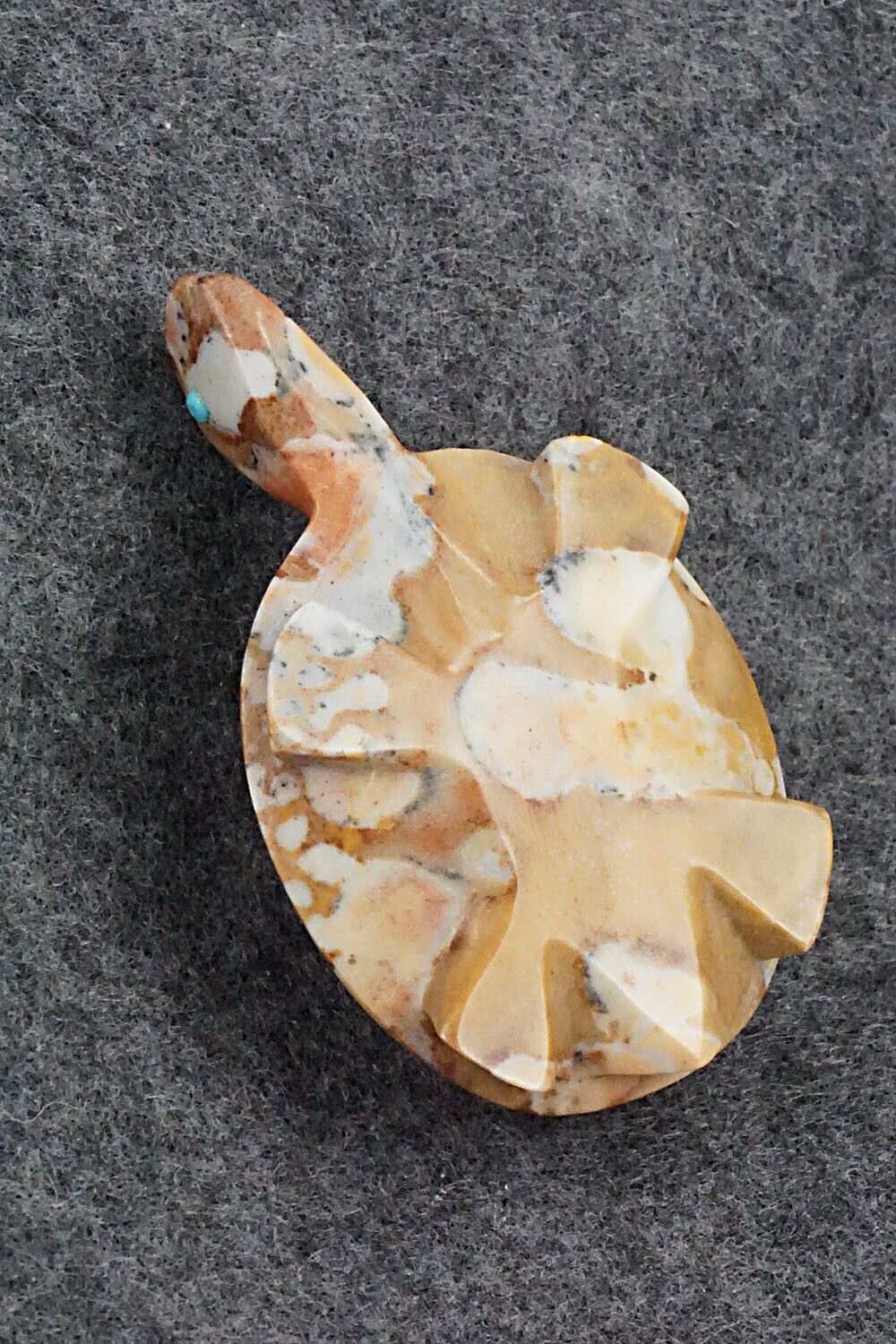 Turtle Zuni Fetish Carving - Ronnie Lunasee