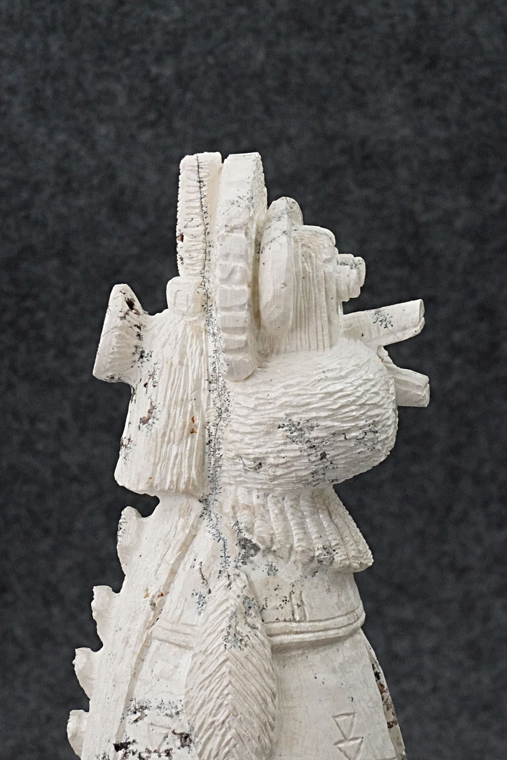 Shalako Dancer Zuni Fetish Carving - Florentino Martinez