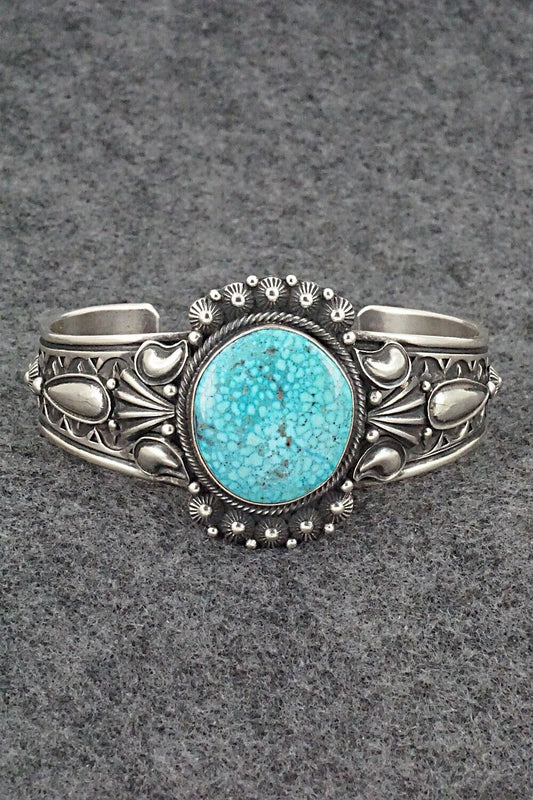 Turquoise & Sterling Silver Bracelet - Derrick Gordon
