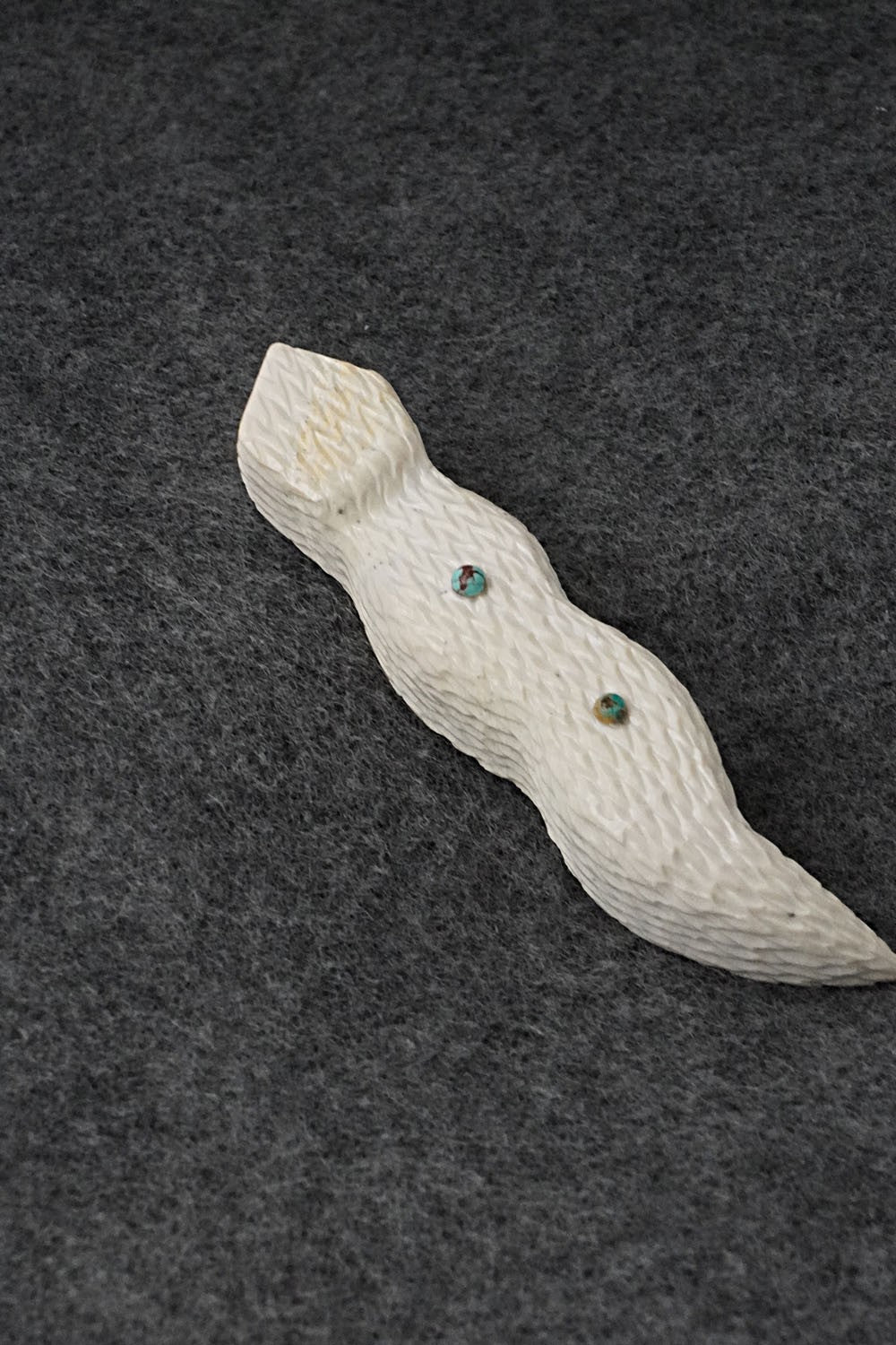 Snake Zuni Fetish Carving - Jesus Espino