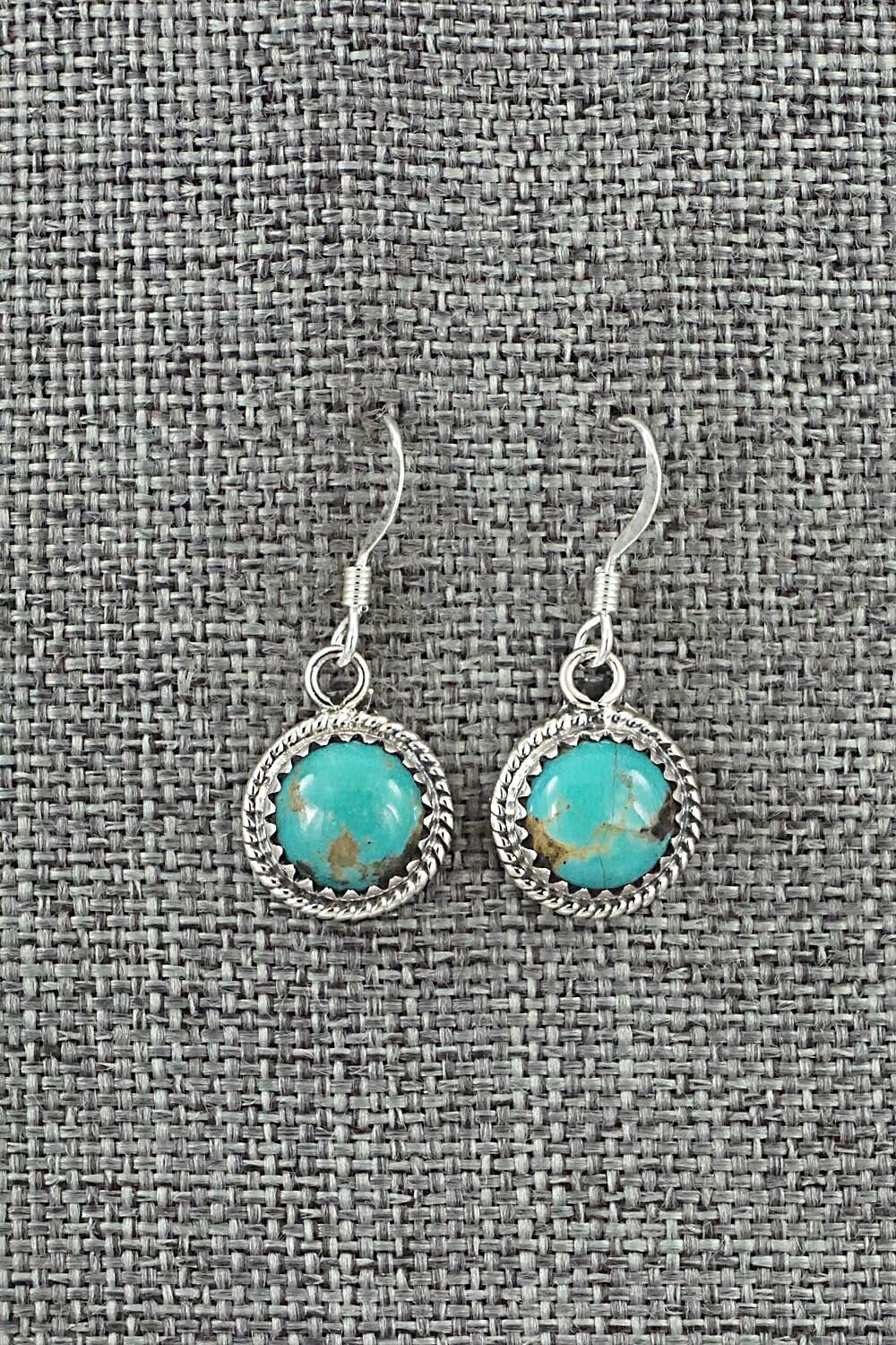Turquoise & Sterling Silver Earrings - Sharon McCarthy