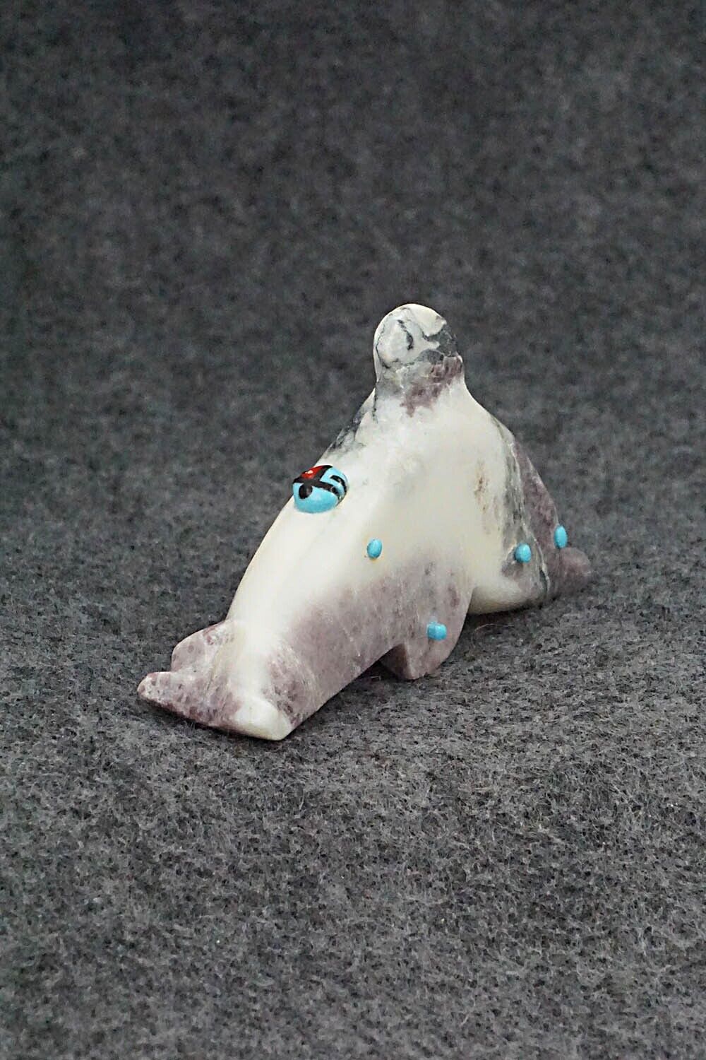 Dolphin Zuni Fetish Carving - Danette Laate