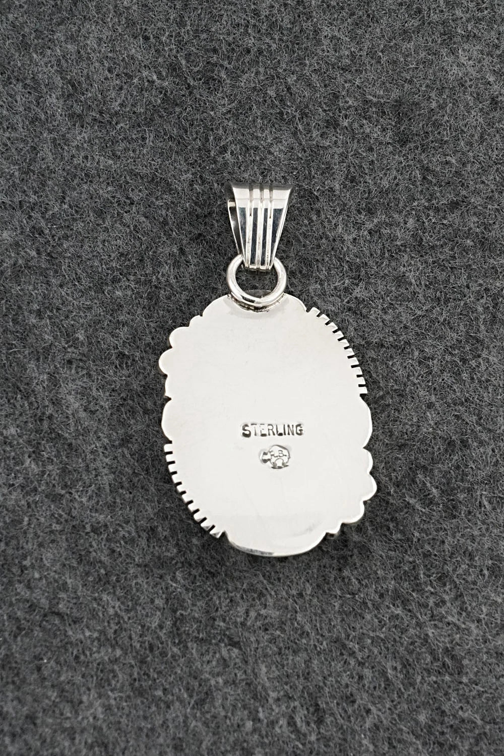 Turquoise & Sterling Silver Pendant - Daniel Benally
