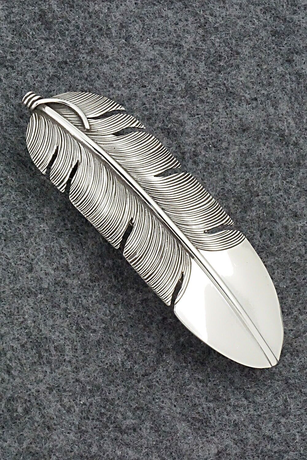 Sterling Silver Hair Barrette - Lena Platero