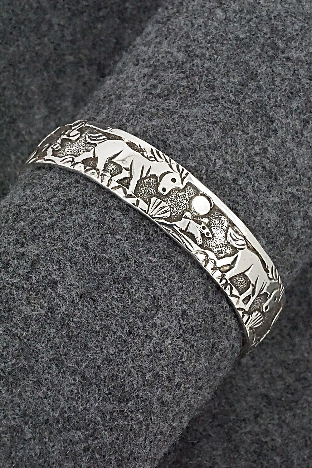 Sterling Silver Bracelet - Lloyd Becenti