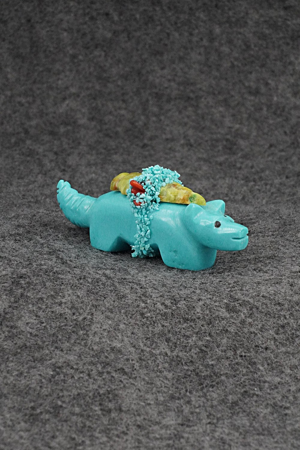 Wolf Zuni Fetish Carving - Marvelita Phillips