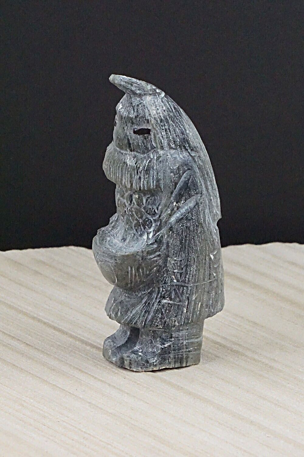 Corn Maiden Zuni Fetish Carving - Derrick Kaamasee