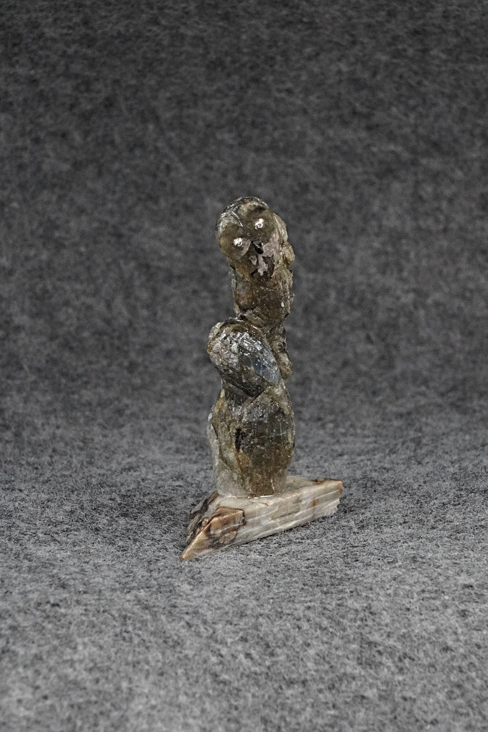 Owl Zuni Fetish Carving - Ruben Najera