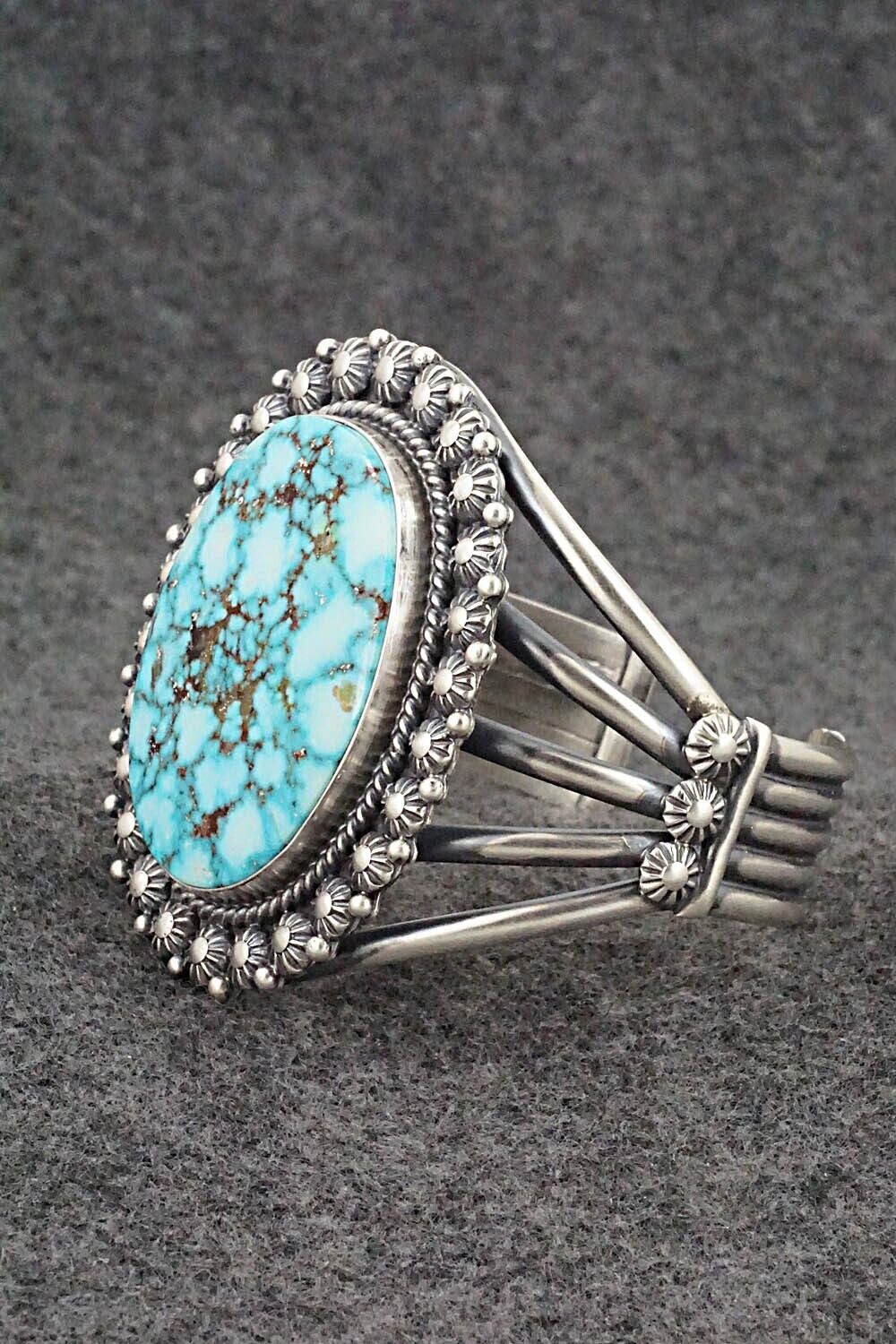 Turquoise & Sterling Silver Pendant Set - Raymond Delgarito