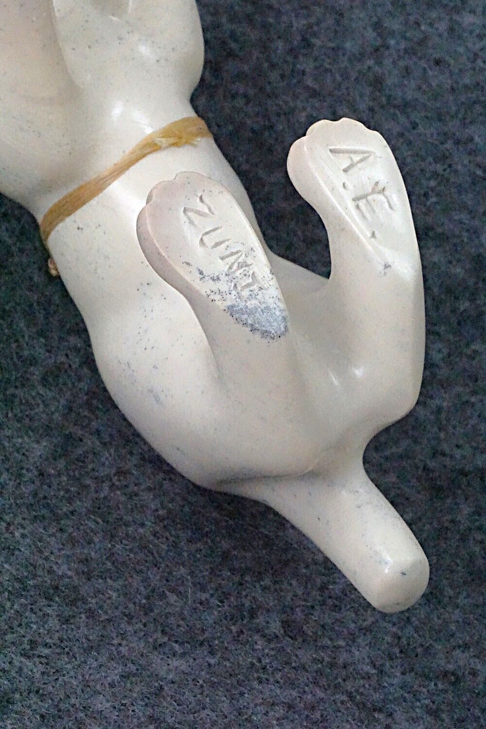 Bobcat Zuni Fetish Carving - Albert Eustace Sr.