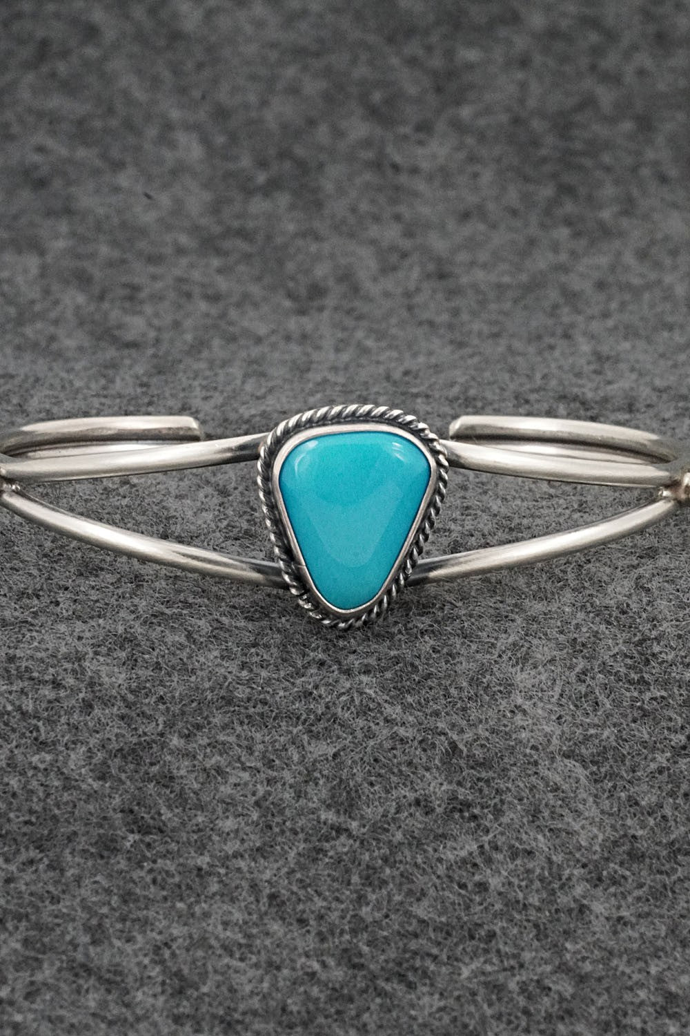 Turquoise & Sterling Silver Bracelet - Rena Begay